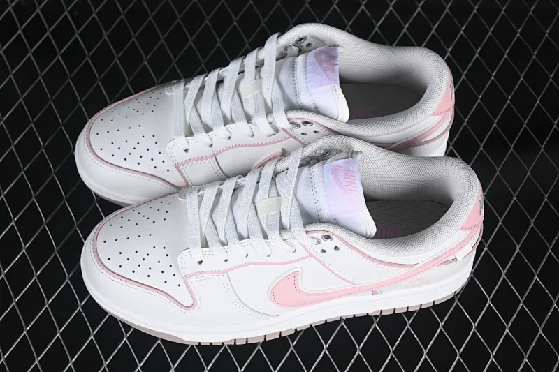All Categories Nk SB Dunk Series Nk SB Dunk Low Low-top sneakers Nike SB Dunk Low White and pink color Anniversary high-end customization Low-top casual sneakers WP0212-013